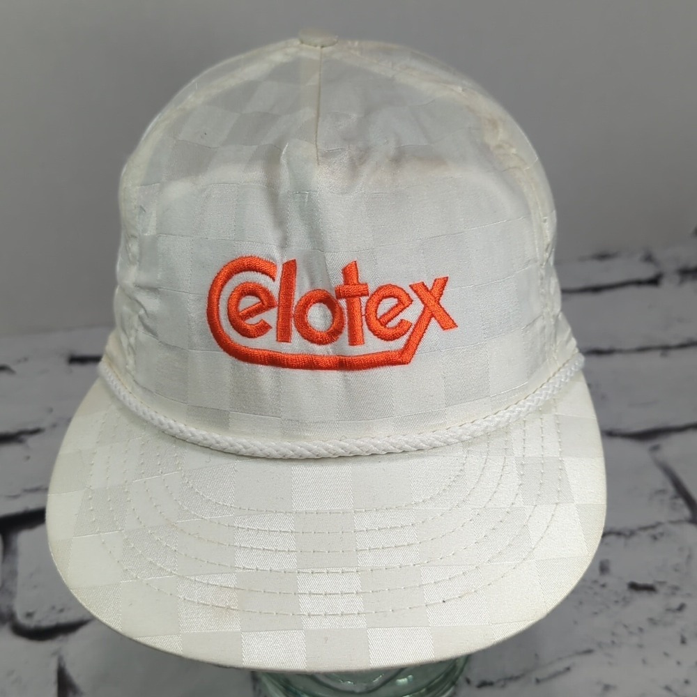 Celotex Vintage Rope Front Snapback‎ Hat Adjustable Ball Cap